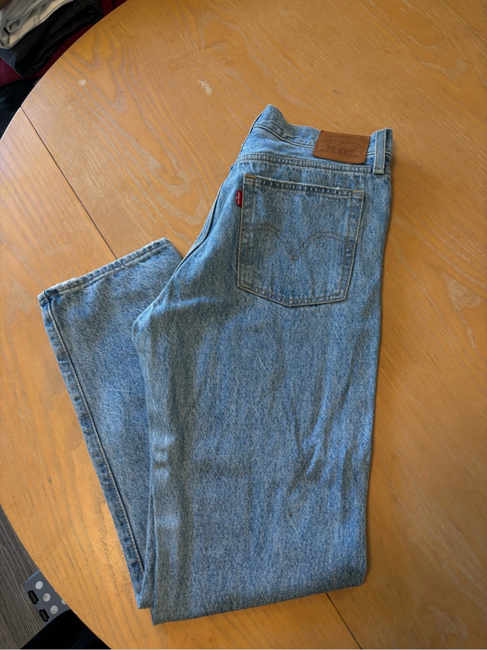 Levi's Women’s Classic Light Blue Straight Jeans